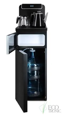 Кулер с чайным столиком Тиабар Ecotronic TB10-LNR black Оптом цена