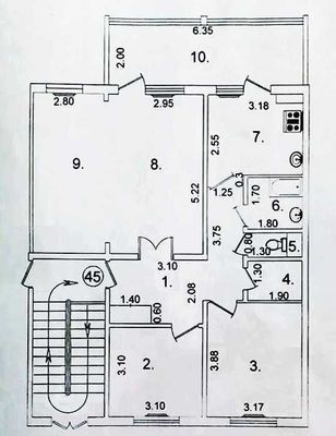 谷 131432 谷 Sotiladi kvartira 3/5/5 90 м² Sergeli