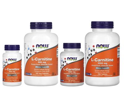NOW Foods L-Carnitine L-карнитин L-karnitin NOW L-karnitin л-карнитин