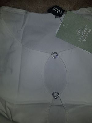 Топ от H&M белый