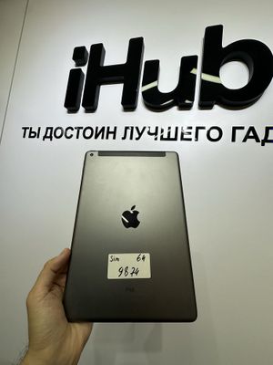 iPad 9, Wi-Fi + Cellular (sim), 64gb, 80%.