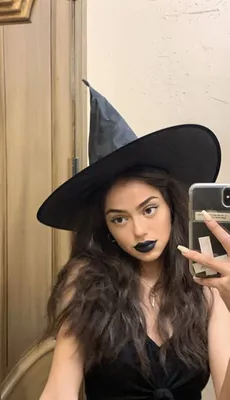 Черная шляпа, как у Ведьмочки Halloween