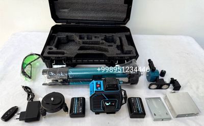 Продам лазерный уровень Makita 4D 360 градус зеленый лучевой новый