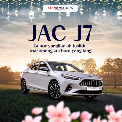 Jac j7 avtomobiliga ramazon oyi uchun chegirma