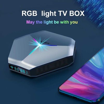 SMART TV BOX A95X F4 4/128 + 4 000 каналов бонус на 1 год (IP TV офиц)