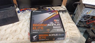 B550M AORUS Elite Plata yangi ishlatilmagan, srochni sotiladi.