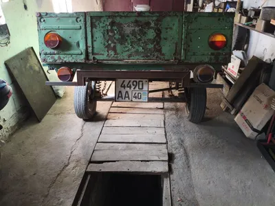 Прицеп на ходу, в хорошем состоянии