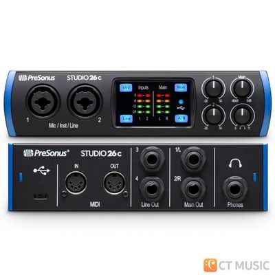 Звуковая карта presonus studio 26c