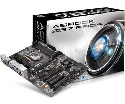 ASRock Z87 PRO4 DDR3 1150 Holati yangidak Ideal + Garantiya