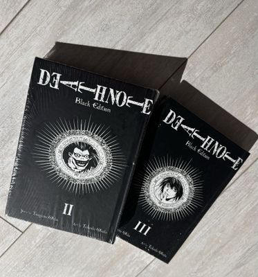 Манга Тетрадь Смерти Black Edition (2 и 3 том) — коллекционное издание