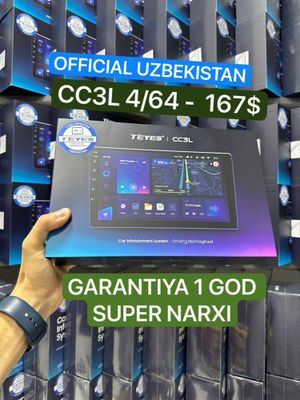 Teyes official original 1 god garantiya CC3L 4/64