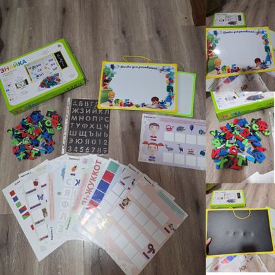 Игрушки,Магнитный набор,пазлы,лего,кроватка для кукол,еда для кукол.