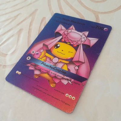pikachu cosplay,pokemon card.for collection