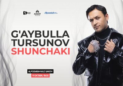 G’aybulla Tursunov konserti uchun bilet