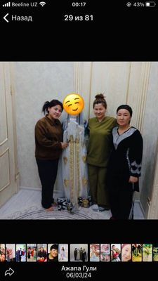 Келин саломга кийиладиган койнек сотилади, келишам