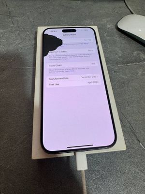 Iphone 15 pro max 256 gb holati rasmda