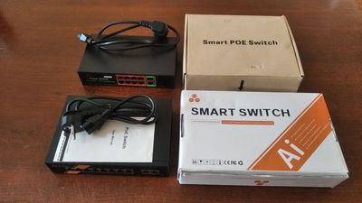 Poe switc 8+2 новые 2 шт