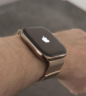 Iwatch 7 45 milanese gold