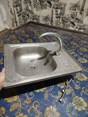 Мойка из нержавейки с краном — недорого!