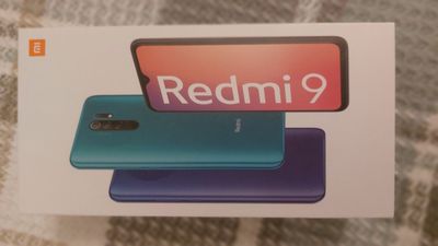 Redmi 9 ishlatilgan karobkalari bilan