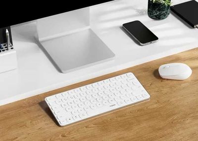 [НОВАЯ] Беспроводная клавиатура & мышка RAPOO 9010M White