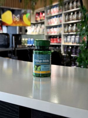 puritan's Pride Ginkgo Biloba 60 mg 120 tablets для улучшения памяти