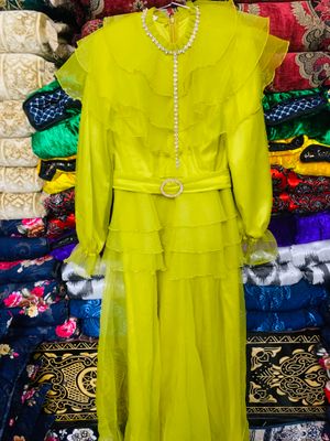 Organza koʻylak vecherniy