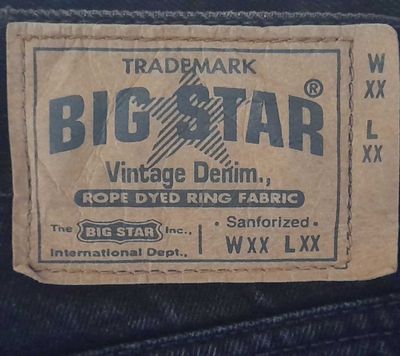 Классические джинсы Big Star/ W31 L30 / Винтаж.