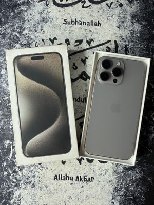iPhone 15 ProMax 256gb Titan Akk: 92% Kelwamiz