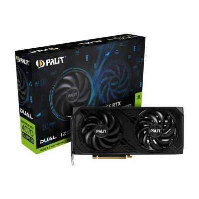 Видеокарта Palit GeForce RTX 4070-12GB SUPER Dual