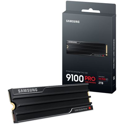 Samsung 9100 Pro Heastic 2 TB 14800 mb/s