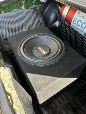Сабвуфер JBL 1200 + устлитель 500