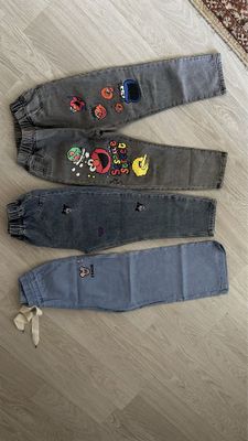 Штаны на девочку 7-8 лет