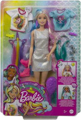 Barbie Fantasy Hair Doll, кукла Барби