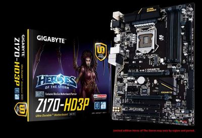 Gigabyte Z170 DDR4 1151 soket holati ideal + Garantiya