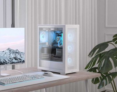 Игровой компьютер Maxcore Shadow White Edition i5-14400F | RTX5060 8GB