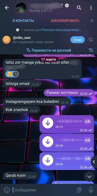Arzon narxda Telegram premium olib berish xizmati
