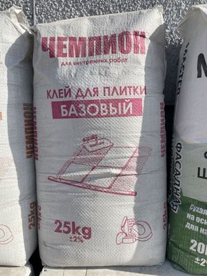 Chempion kley plitka bazoviy 30000 ming so’m (Чемпион клей )