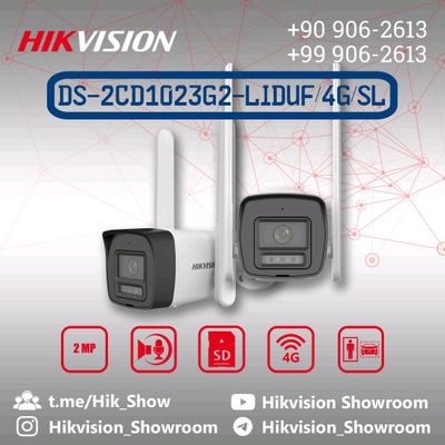 Hikvision sim kartalik 1023 kamerasi. ovoz yozadi