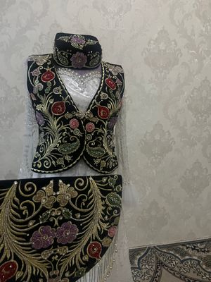 Sarpo uchun ko’ylak + dastro’mol va qalpoq