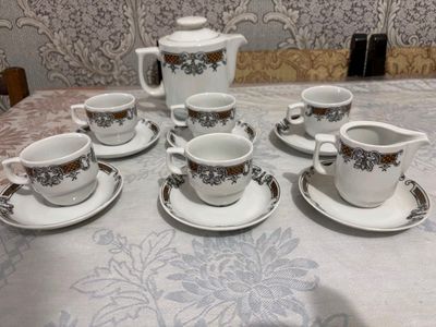 сервиз 5 чашек