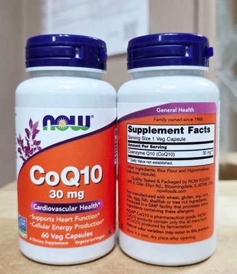 ДОСТАВКИ НЕТ Now коэнзим Q10 30mg. 60шт-70 000 и 120шт. 120 000
