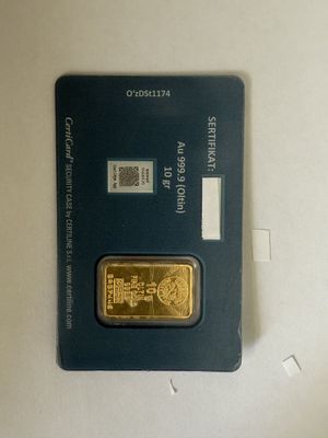 999/1000 проба тилла