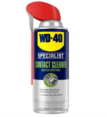 WD-40 Contact Cleaner - для удаления загрязнений масло грязь конденсат