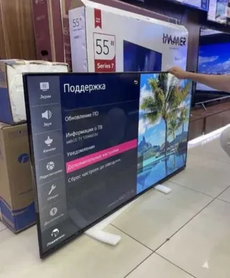 Телевизор Ziffler 55 UHD 4K smart TV QLED доставка бесплатно