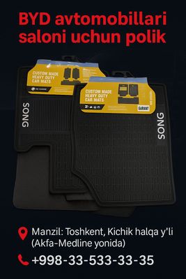 BYD avtomobillari salon qismi uchun "Polik"