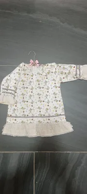 Платье для девочки теплое из фланели.