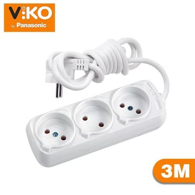 Удлинитель тройник Viko