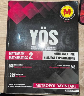 Турецкие книги по математике YÖS