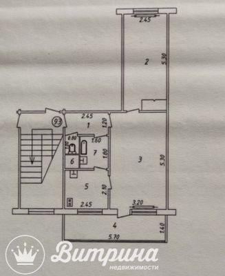 Продается 2х комнатная квартира, Авиасозлар 1